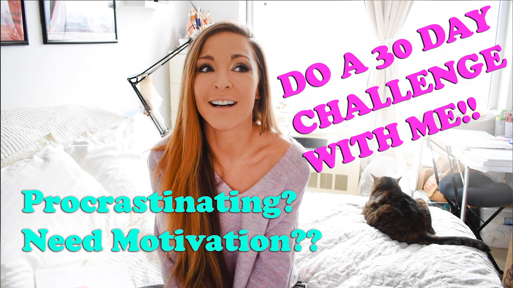 How to find motivation, inspiration & productivity at home! Overcome self-doubt & 30-day Challenge!