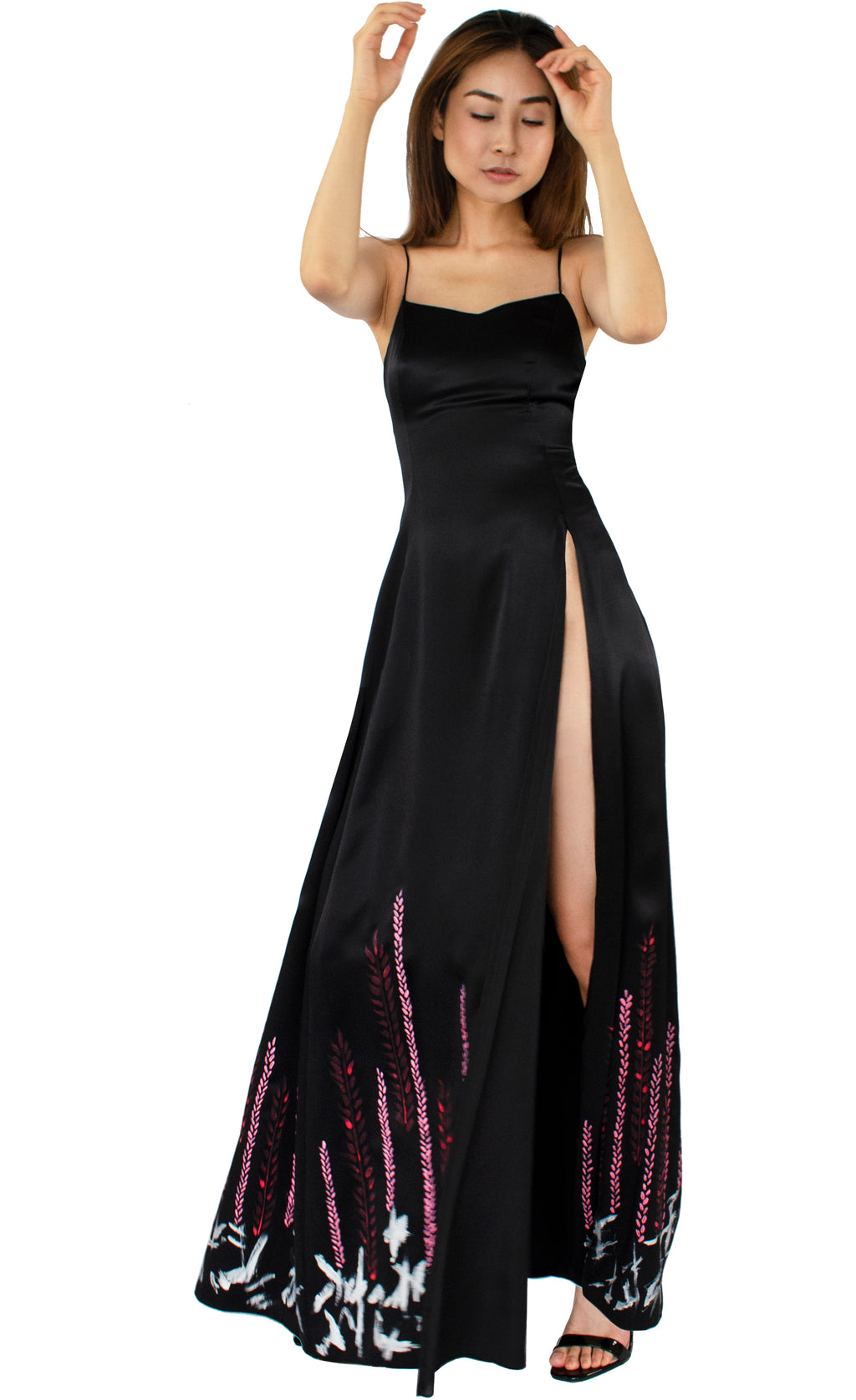 Painted Lylai Slip Dress - KxLNewYork