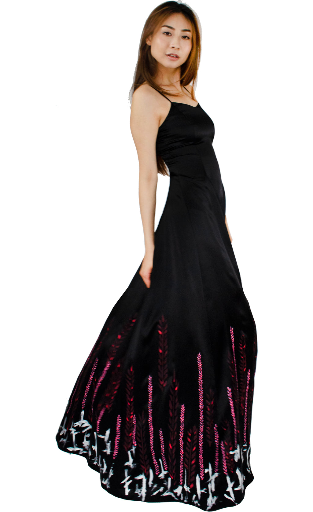Painted Lylai Slip Dress - KxLNewYork