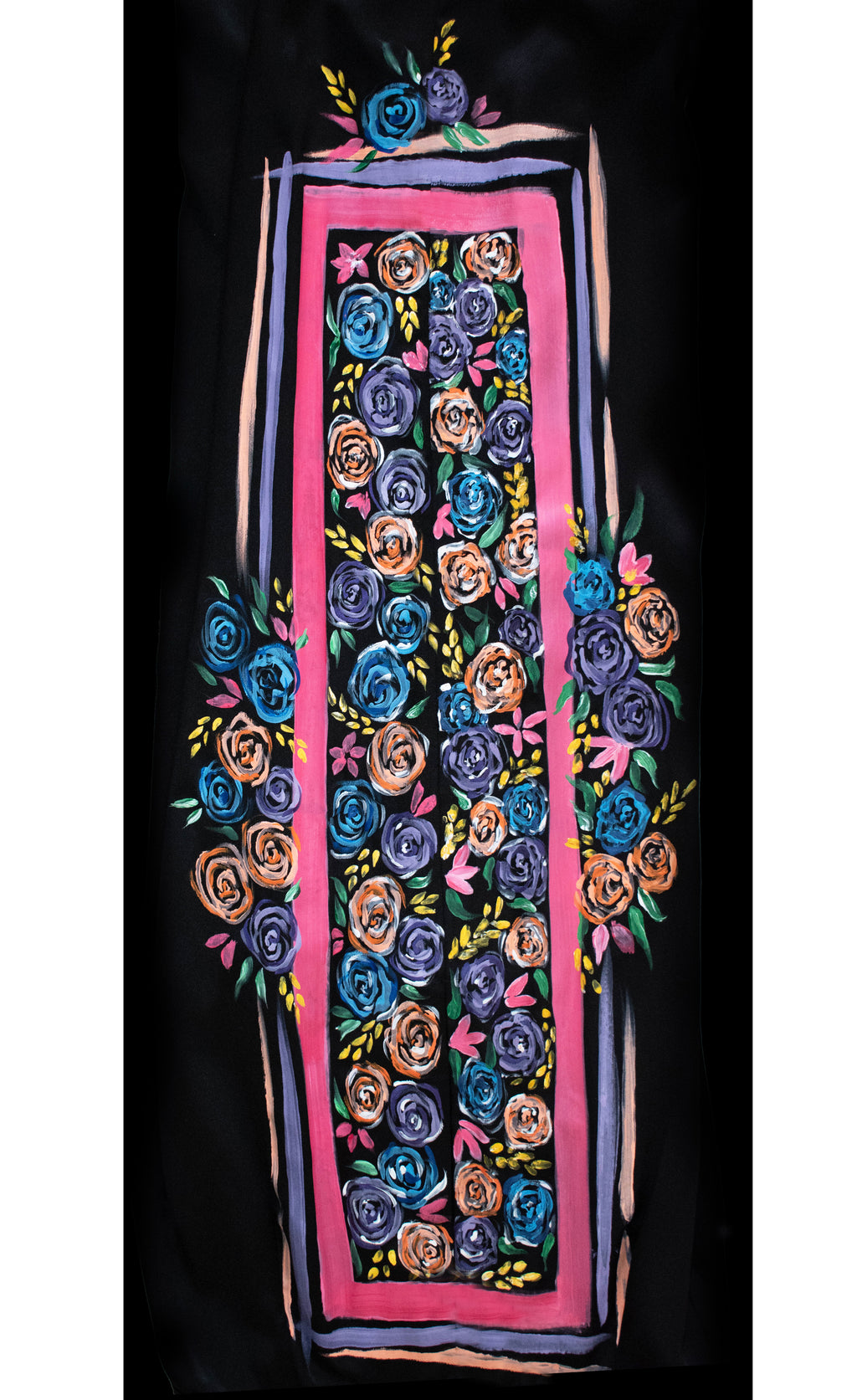 Marienye Two-piece Painted Satin Jumpsuit - KxLNewYork