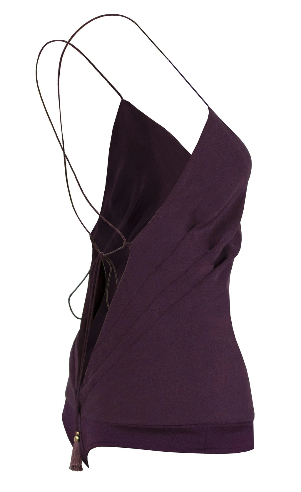 Magda Slinky Silk Bodysuit - KxLNewYork